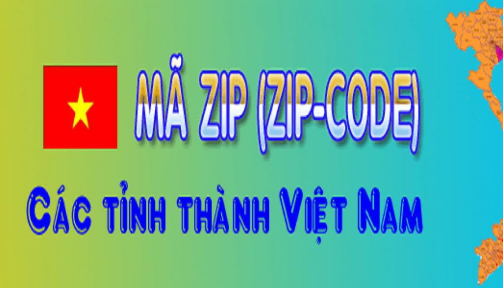Hình ảnh minh họa cấu trúc mã bưu chính 6 số tại Việt Nam