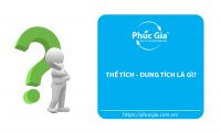 Hình ảnh minh họa khái niệm thể tích và dung tích, thể hiện sự khác biệt giữa không gian vật chiếm giữ và sức chứa bên trong