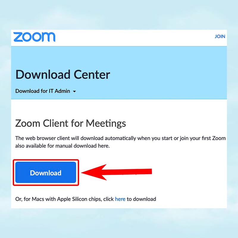 Tải Zoom trên máy tính