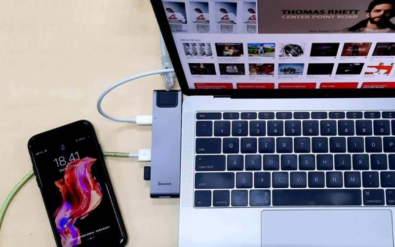 Kết nối iPhone với iTunes và 3uTools để kiểm tra