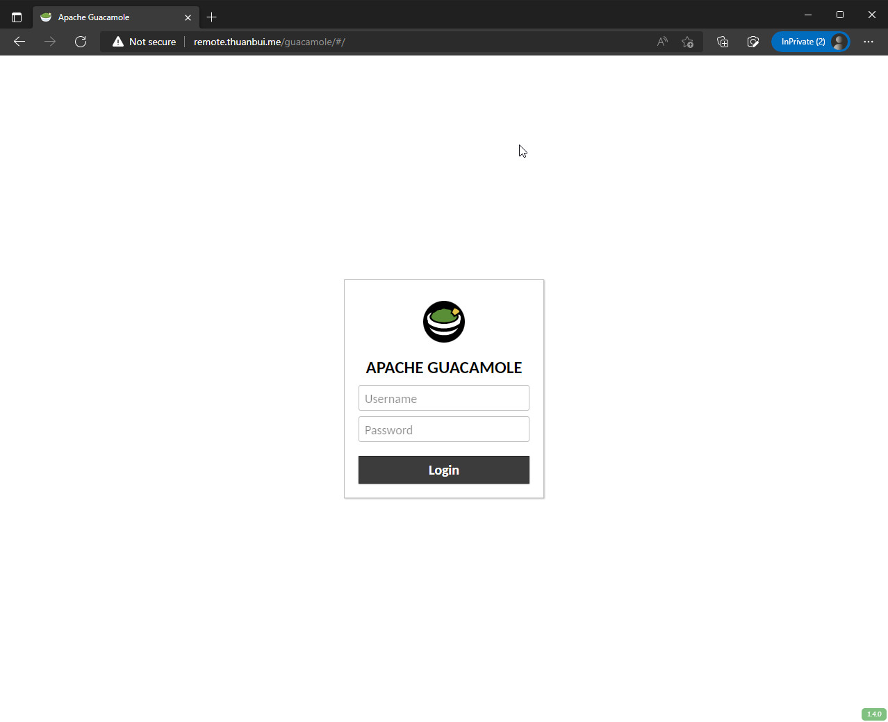 Truy cập dịch vụ Guacamole qua Cloudflare Tunnel