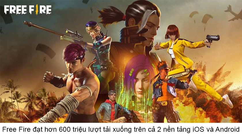 Các nhân vật khác trong game Free Fire