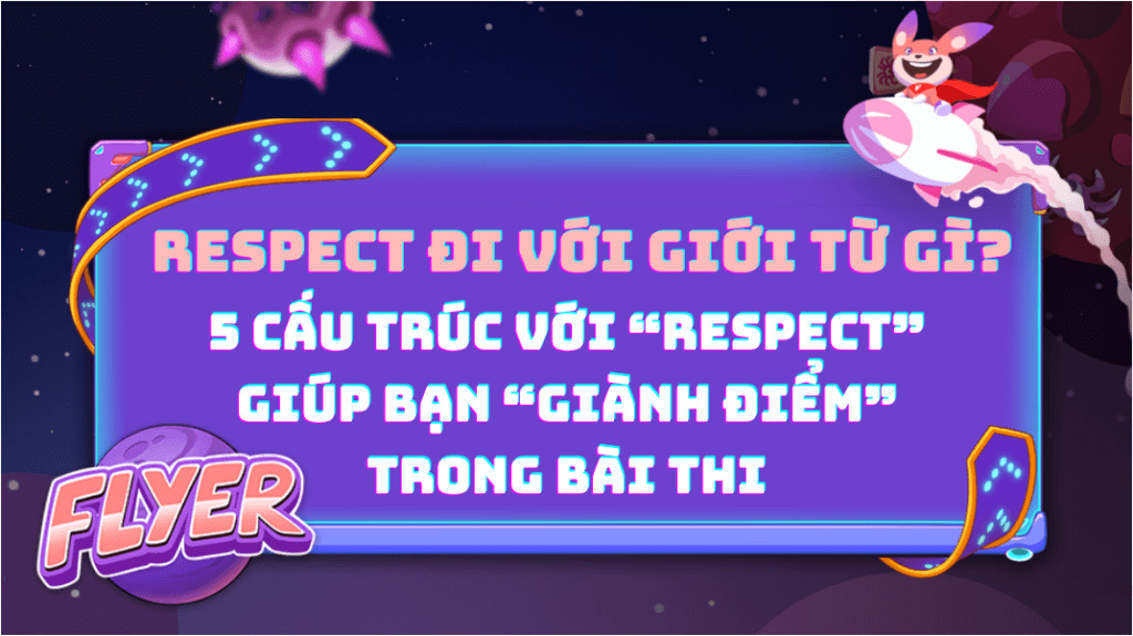 Respect thể hiện sự tôn trọng