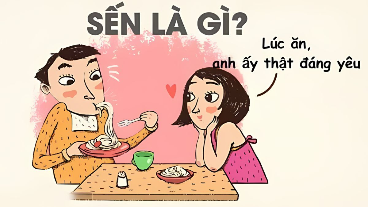 Sến là những hành động, lời nói tình cảm quá đà
