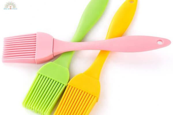 Chổi quét dầu ăn làm bánh từ cao su silicone