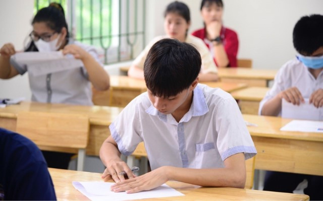 Thí sinh thi vào các trường top đầu có mức điểm chuẩn cao hơn các đơn vị top dưới