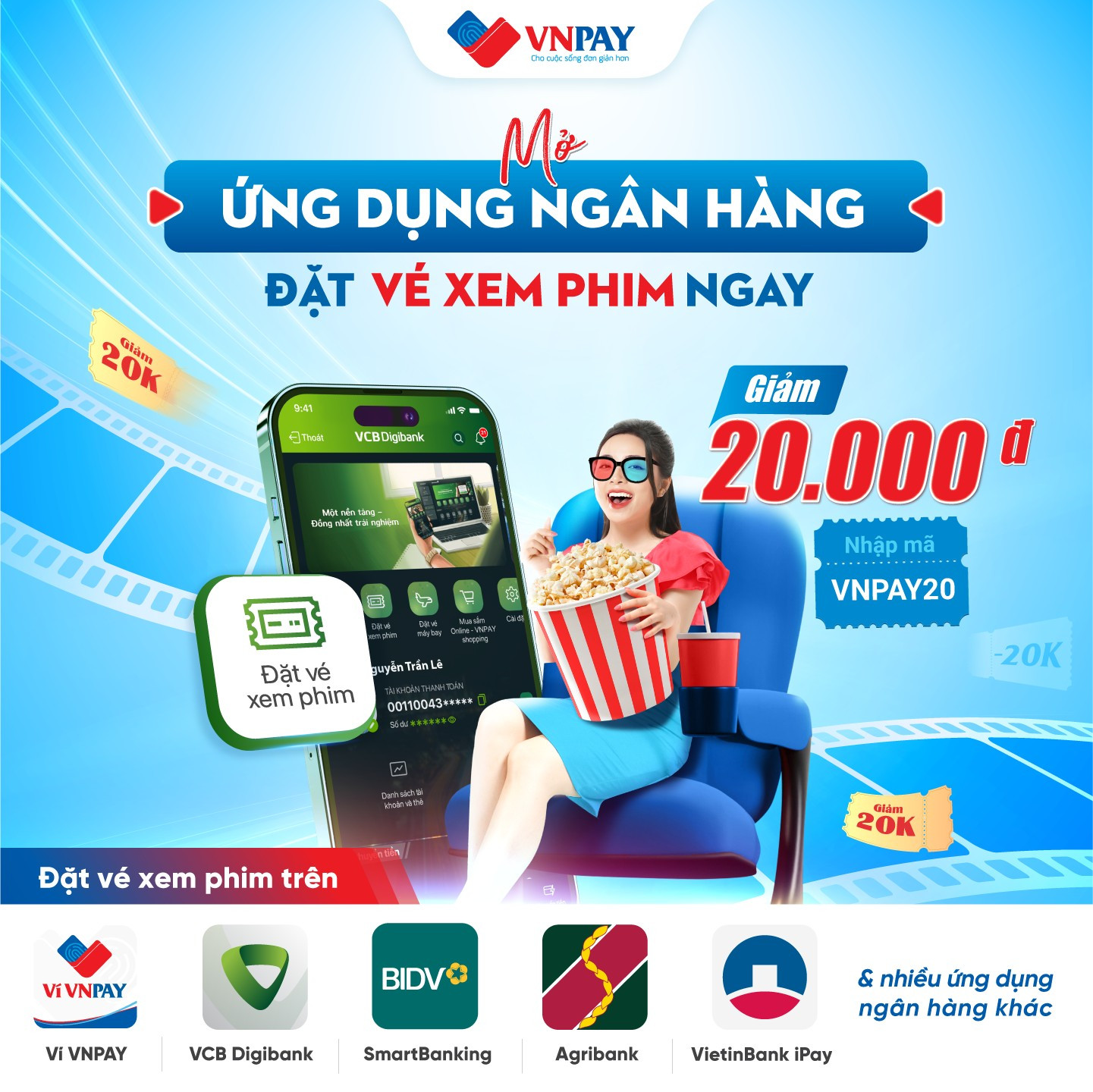 Đặt vé xem phim online