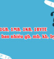 1mb bang bao nhieu kb