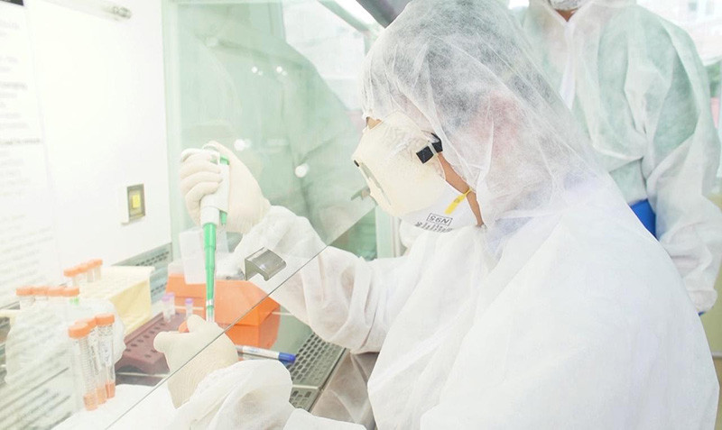 Quy trình xét nghiệm gộp mẫu COVID-19
