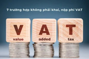 7 trường hợp không phải khai, nộp thuế VAT