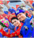 bánh mì nguyên cám lát mỏng ăn kèm bơ đậu phộng và chuối
