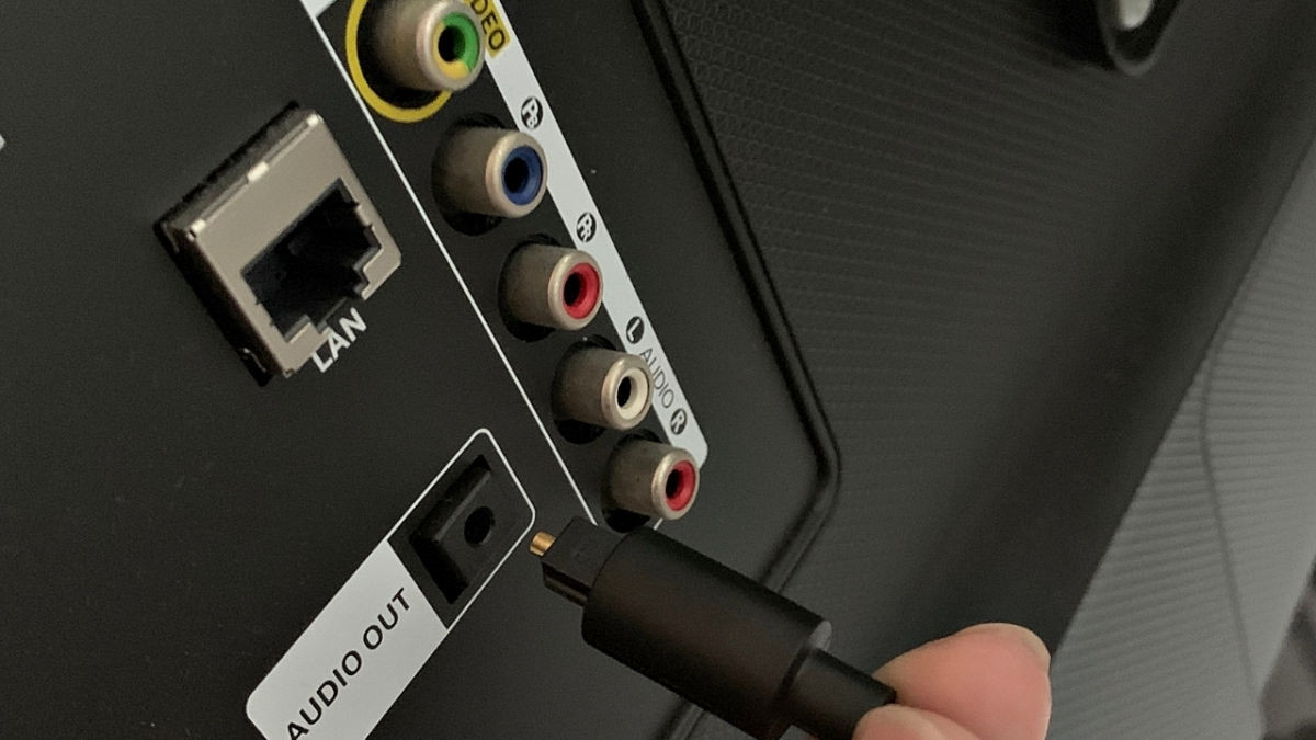 Kết nối amply với TV qua cổng AUX
