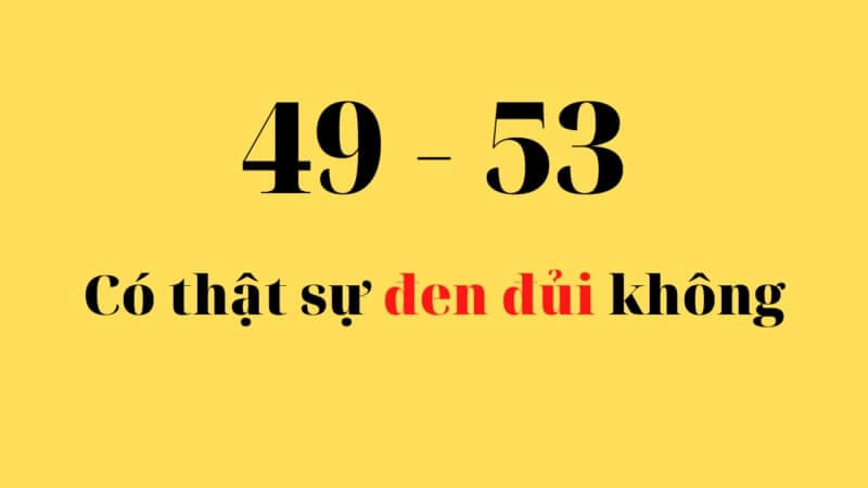 Số 4953 trên biển số xe