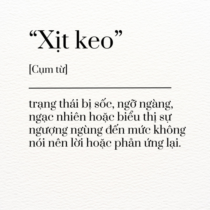 Đây là cách định nghĩa &quot;xịt keo&quot; trong từ điển gen Z