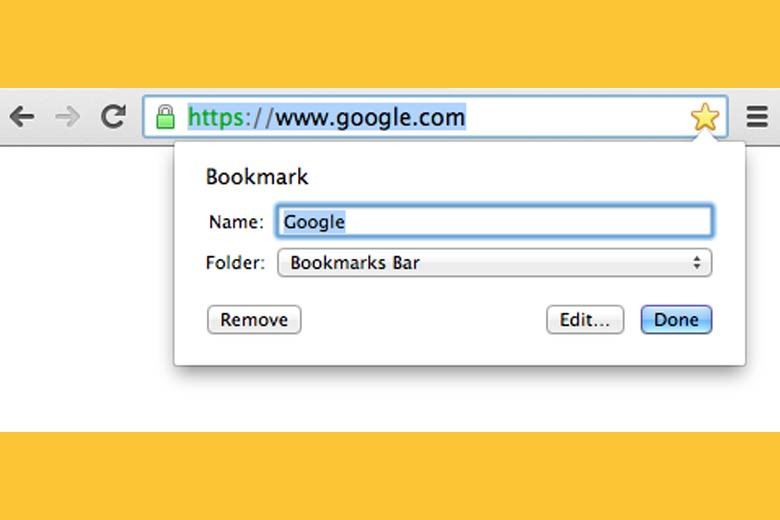 Mở Bookmark Trên Chrome