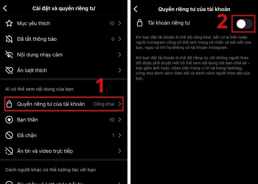 Cách bật tính năng reup story trên Instagram