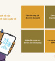 Bốn thành phần cấu thành nên cán cân thanh toán quốc tế hoàn chỉnh, bao gồm cán cân vãng lai, cán cân vốn, sai sót và các khoản bù đắp, thể hiện sự cân bằng tài chính giữa các quốc gia