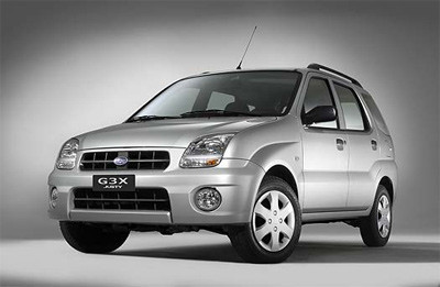 Xe Subaru Justy GL sử dụng hộp số CVT