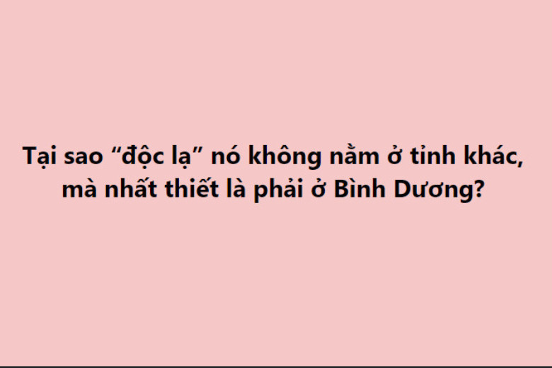 Hình ảnh minh họa meme "Độc Lạ Bình Dương" trên TikTok, với các video ngắn hài hước