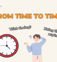 Hình ảnh minh họa cho cụm từ from time to time trong ẩm thực, ví dụ: một người thỉnh thoảng thưởng thức món ăn đặc biệt