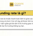 Biểu đồ funding rate dương và âm