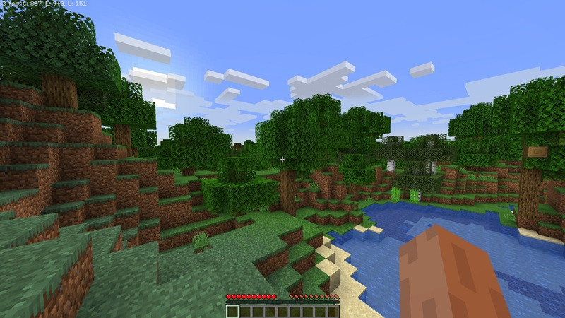 Người chơi Minecraft đang sử dụng mod để thay đổi giao diện và thêm các tính năng mới vào trò chơi, thể hiện khả năng tùy chỉnh của Java Edition