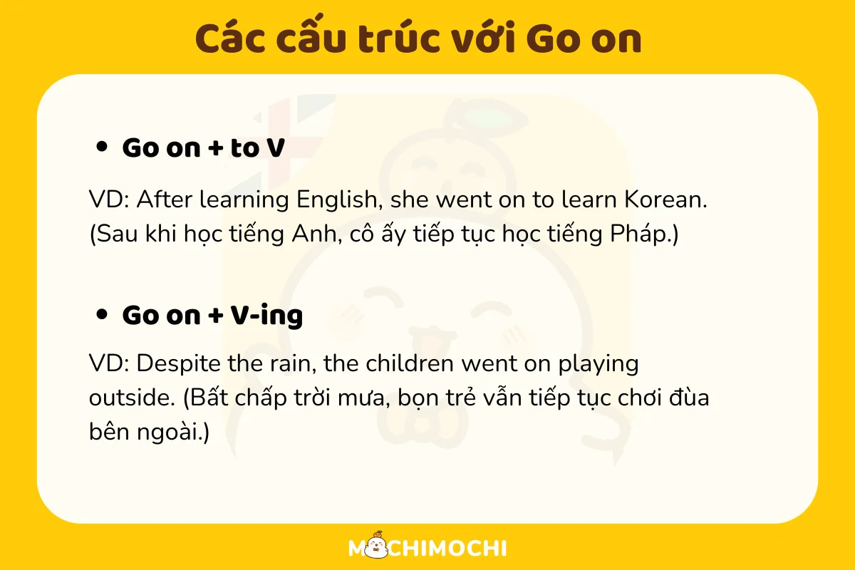 cấu trúc Go on