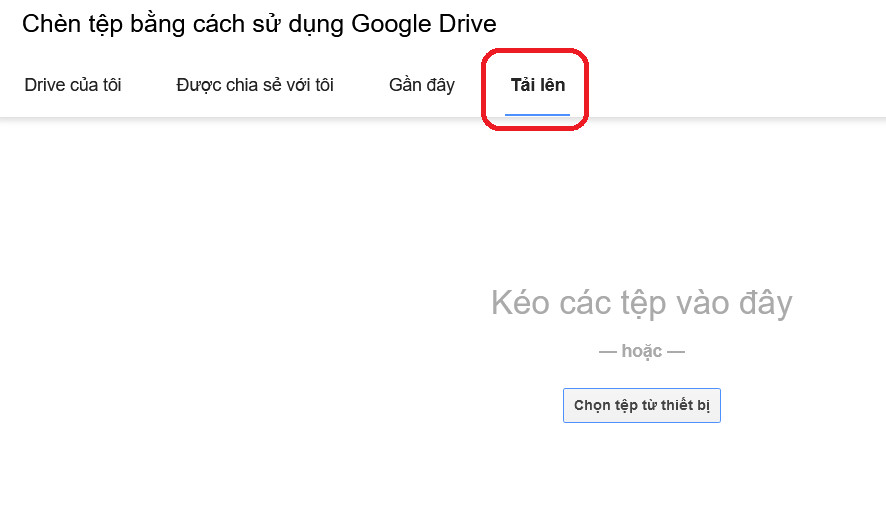 Gửi file dung lượng lớn qua Google Drive