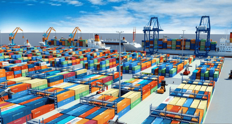 Container chở nguyên liệu ẩm thực