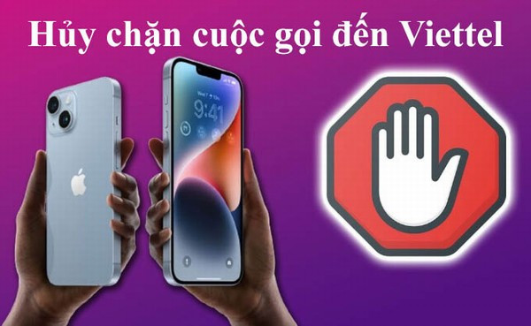 Hình ảnh minh họa cách hủy chặn cuộc gọi trên điện thoại Viettel
