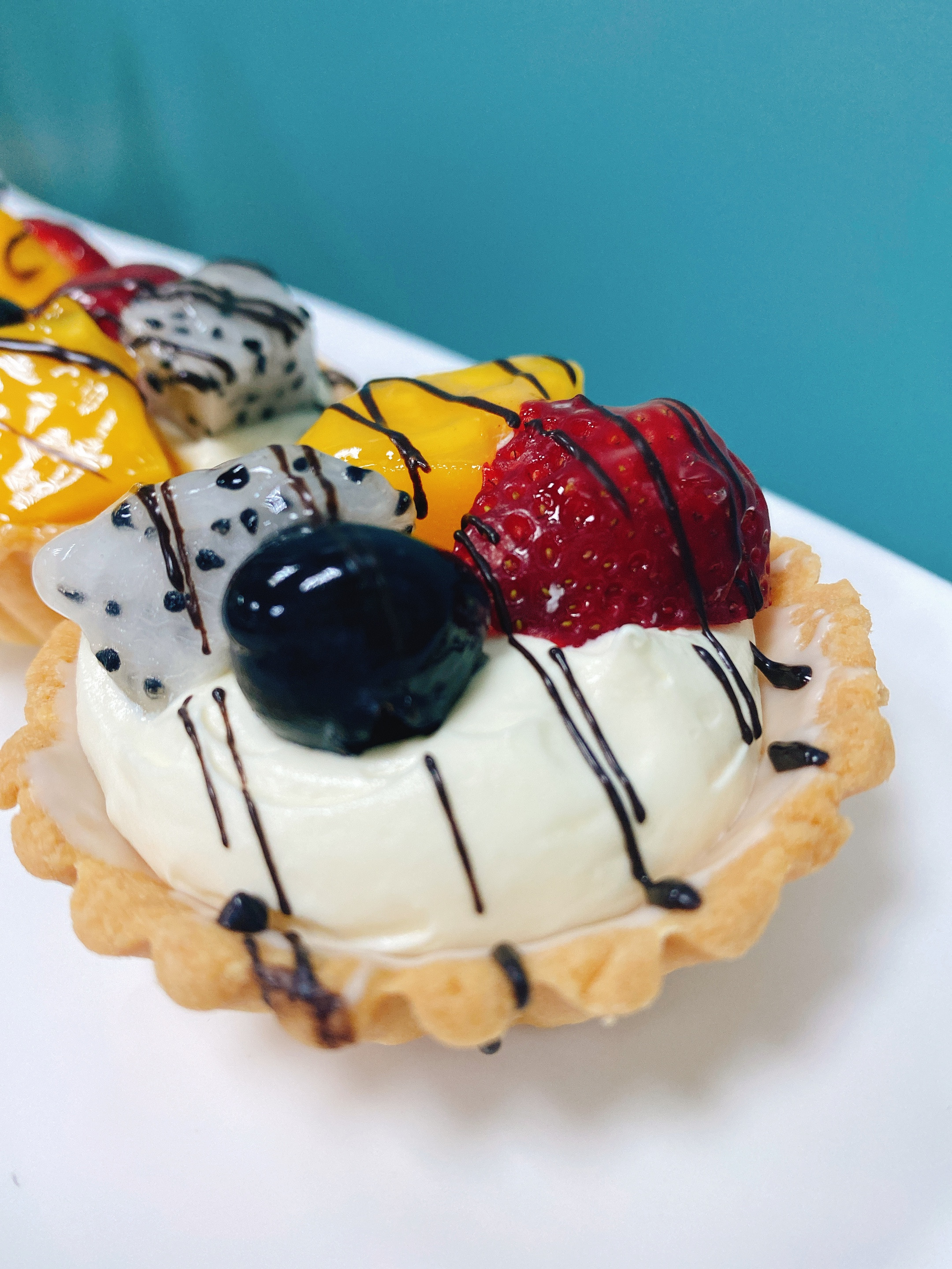 Tart trái cây tươi, món tráng miệng đẹp mắt