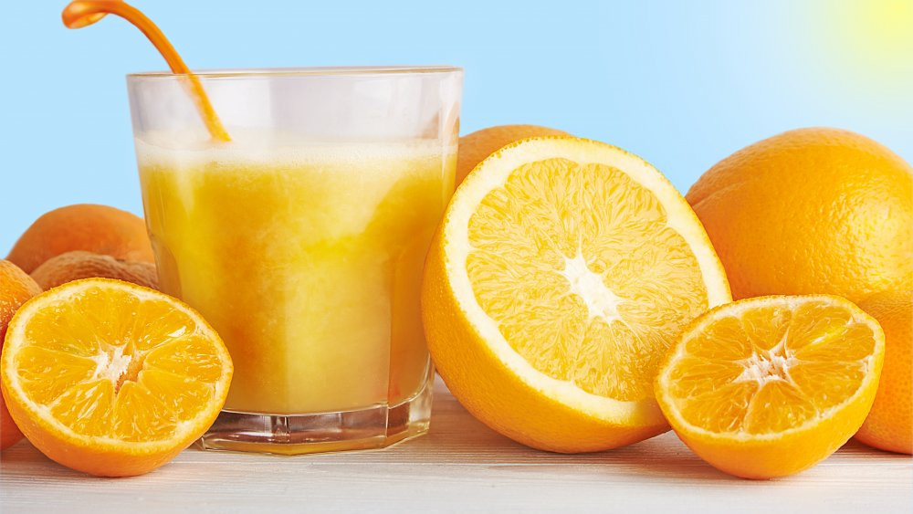 Fruit concentrate orange