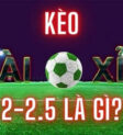Kèo tài xỉu 2-2.5 trong bóng đá