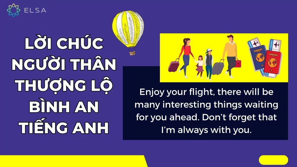Lời Chúc Người Thân Thượng Lộ Bình An
