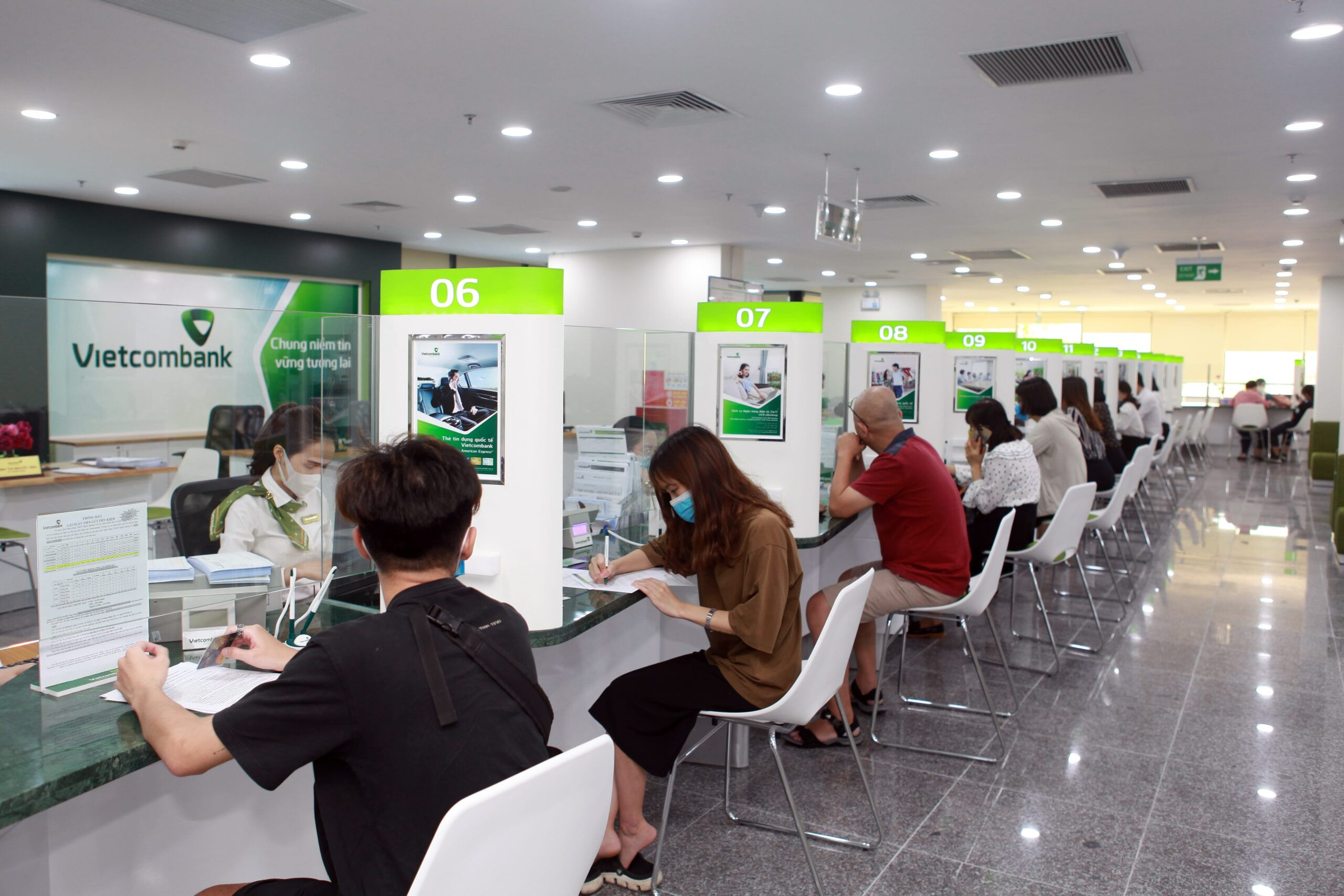 Lấy lại mật khẩu tại các điểm giao dịch