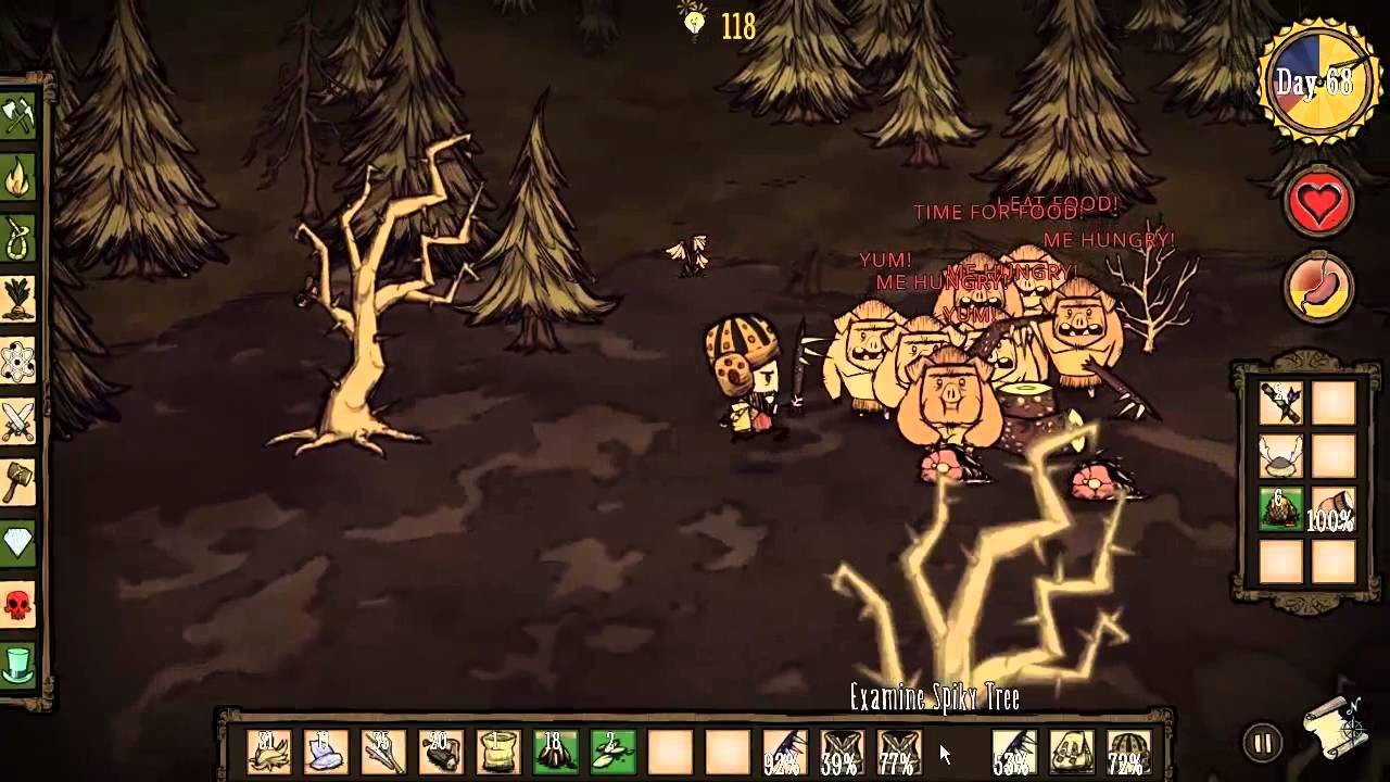 Bò Beefalo trong game Don't Starve