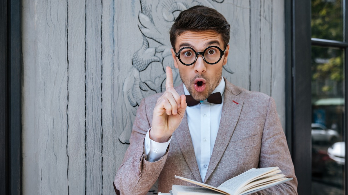 Geek ẩm thực đang thử nghiệm món ăn mới