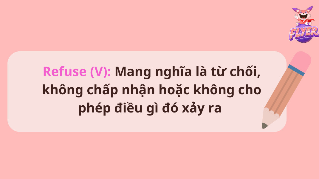 Từ chối một lời mời
