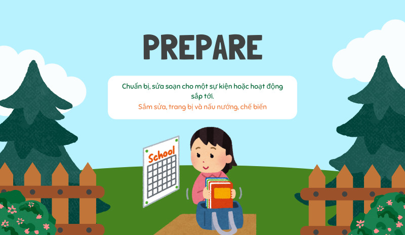 Chuẩn bị nguyên liệu tươi ngon
