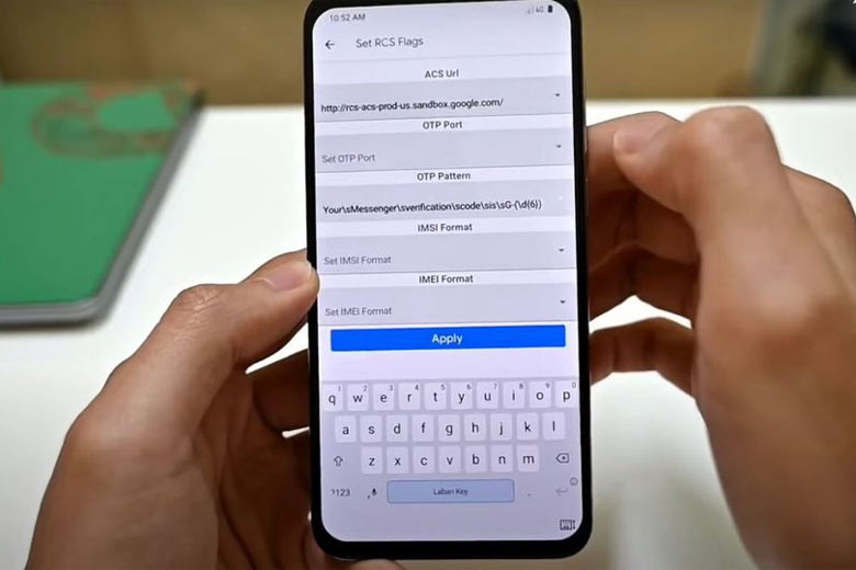 Chọn ACS Url