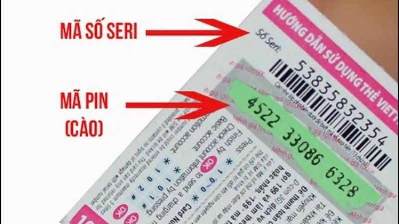 Số seri trong thẻ cào là gì?