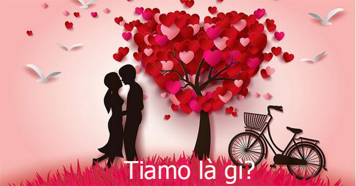 Cặp đôi trao nhau lời ti amo lãng mạn