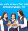 Các khối thi đại học có môn sử địa công dân