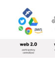 Ảnh minh họa Web 3.0 và ẩm thực, thể hiện sự kết nối giữa công nghệ và niềm đam mê nấu nướng, tạo ra trải nghiệm cá nhân hóa và an toàn hơn cho người dùng.