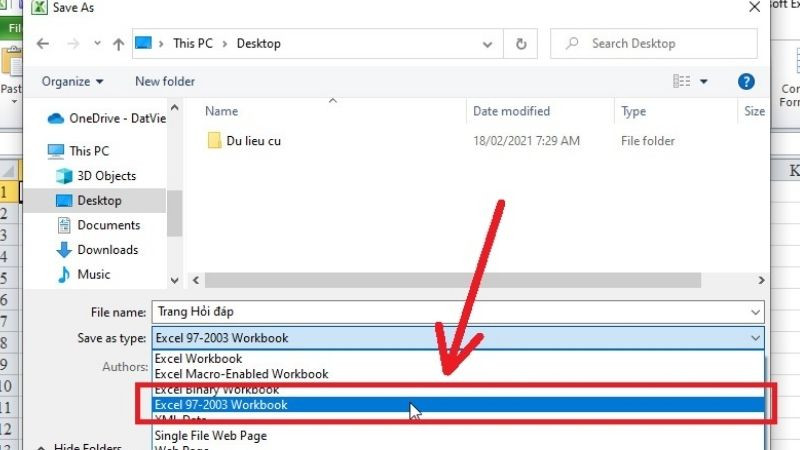 Các định dạng file được hỗ trợ
