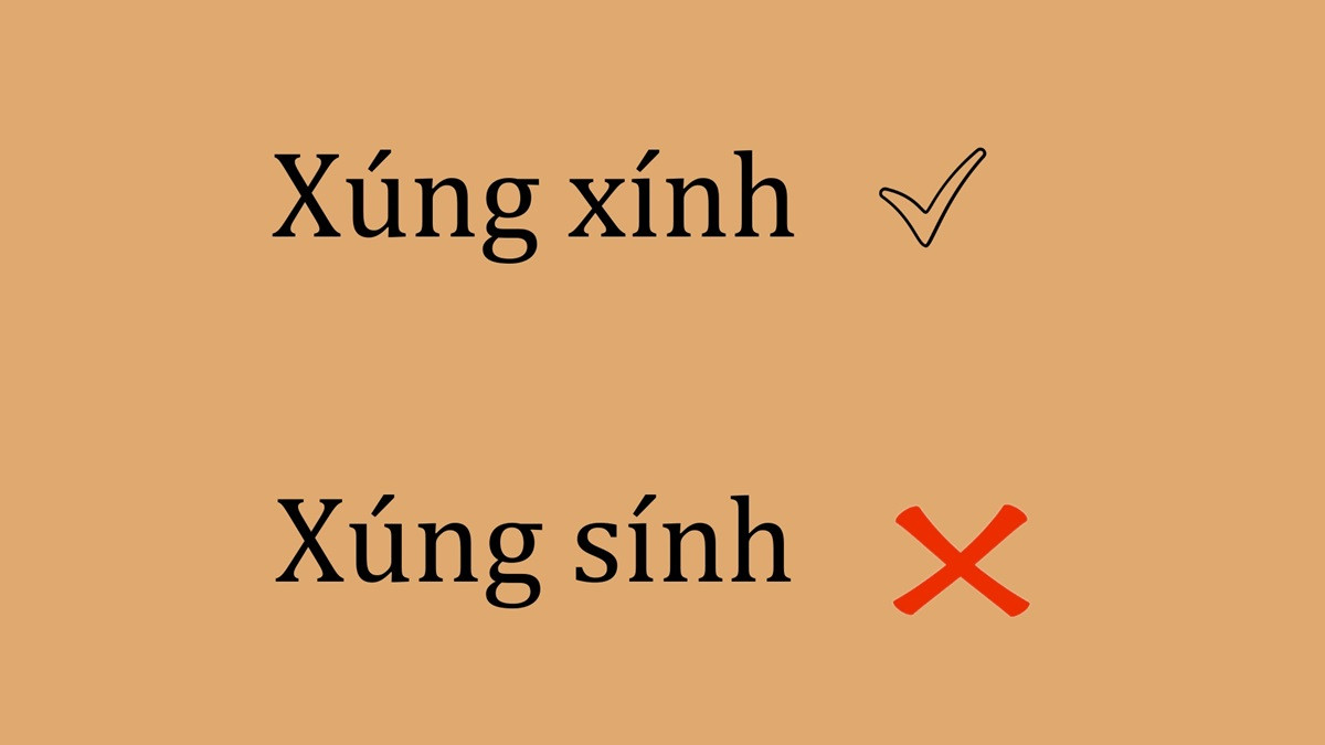 Phân biệt xúng xính và súng sính